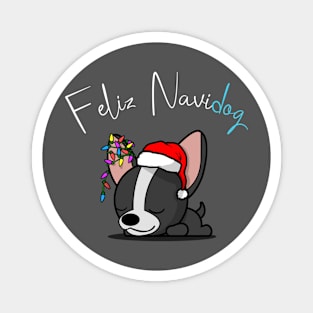 Christmas Dog - Feliz Navidog Magnet